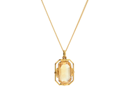 Jewellery - PENDANT WITH CHAIN, 14K gold - View 1