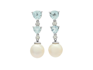 Jewellery, PEARL EARRINGS, 18K white gold, in auction: Classic – Saturday 21 February