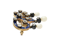 Jewellery - BROOCH/PENDANT, 9K gold/silver - View 2