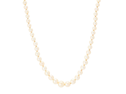 Jewellery, PEARL NECKLACE, cultured pearls approx. 3,5-7,2 mm, in auction: Lilla jewellery – Tuesday 24 February
