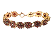 Jewellery, BRACELET, gilt sterling silver, in auction: Lilla jewellery – Tuesday 24 February