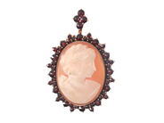 Jewellery, PENDANT/BROOCH, yellow metal, in auction: General – Tuesday 3 March