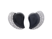 Jewellery - EARRINGS, 18K white gold - View 1