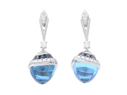 Jewellery - EARRINGS, 18K white gold - View 1