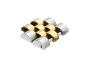 Watch parts, LINKPARTS, 2 pcs. for Rolex men´s wristwatch Jubilee bracelet, in auction: Lilla Watches – Thursday 2 April
