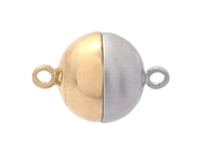 Jewellery - CLASP, 18K gold/white gold - View 1