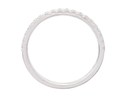 Jewellery - ETERNITY RING, 18K white gold - View 2