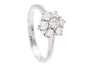 Jewellery - RING, 18K white gold - View 1