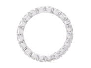 Jewellery - FULL ETERNITY RING, 18K white gold - View 2