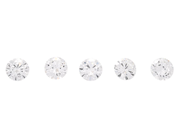 Gemstones, 5 DIAMONDS, brilliant cut 1,33 ctw, in auction: Classic – Saturday 21 February