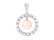 Jewellery - PENDANT, 18K white gold - View 1