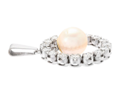 Jewellery - PENDANT, 18K white gold - View 2