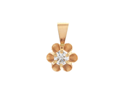 Jewellery - SOLITAIRE PENDANT, 18K gold - View 1