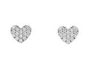 Jewellery, EARRINGS, 18K white gold, in auction: Lilla jewellery – Tuesday 24 February