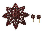 Jewellery - SET OF JEWELLERY, brooch & örhägen - View 1