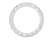 Jewellery - FULL ETERNITY RING, 18K white gold - View 2