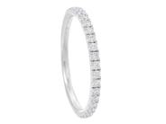 Jewellery - ETERNITY RING, 18K white gold - View 1