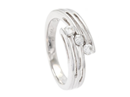 Jewellery - RING, 18K white gold - View 1