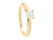 Jewellery - SOLITAIRE RING, 18K gold - View 1