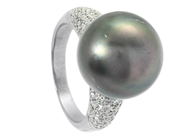 Jewellery - RING, 18K white gold - View 1