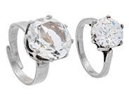 Jewellery, JEWELLERY SET, 2 items rings, in auction: General – Tuesday 31 March