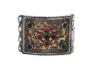 Jewellery, BUCKLE/CLASP, silver and yellow metal, in auction: General – Tuesday 31 March