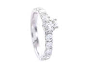 Jewellery - RING, 18K white gold - View 1