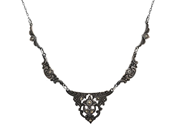 Jewellery, NECKLACE, silver, in auction: Lilla jewellery – Tuesday 24 March