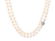 Jewellery - PEARL NECKLACE, cultured pearls approx. 8,5 mm - View 1
