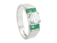 Jewellery - RING, 18K white gold - View 1