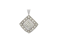 Jewellery, PENDANT, 18K white gold, in auction: Lilla jewellery – Tuesday 24 March