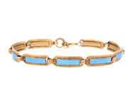 Jewellery, BRACELET, gilt sterling silver, in auction: Lilla jewellery – Tuesday 24 March