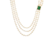 Jewellery - PEARL NECKLACE, 3 - strand - View 1