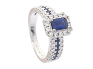 Jewellery - RING, 18K white gold - View 1