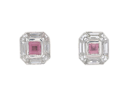 Jewellery, EARRINGS, 18K white gold/platinum, in auction: General – Tuesday 12 May
