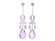 Jewellery, EARRINGS, 18K white gold, in auction: Classic – Saturday 21 March