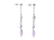 Jewellery - EARRINGS, 18K white gold - View 2