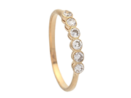 Jewellery, ETERNITY RING, 18K gold, in auction: Lilla jewellery – Tuesday 24 March