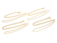 Jewellery, 4 NECKLACES, gilt silver, in auction: General – Tuesday 31 March