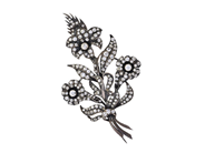 Jewellery, BROOCH, silver, in auction: Lilla jewellery – Tuesday 21 April