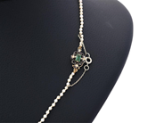 Jewellery - PEARL NECKLACE, probably oriental pearls blandat with cultured pearls - View 2