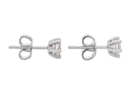 Jewellery - SOLITAIRE EARRINGS, 18K white gold - View 2