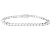 Jewellery - TENNIS BRACELET,18K white gold, 40 brilliant cut diamonds 5,08 ctw - View 1