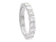 Jewellery - ETERNITY RING, platinum - View 1
