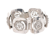 Jewellery, BRACELET, sterling silver, in auction: General – Tuesday 12 May