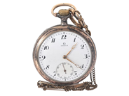 Watches, OMEGA, pocket watch, in auction: General – Tuesday 31 March