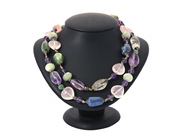 Jewellery, NECKLACE, various colourstones, in auction: General – Tuesday 31 March