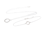 Jewellery, JEWELLERY SET, 1 pendant with chain, in auction: General – Tuesday 31 March