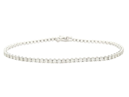 Jewellery - TENNIS BRACELET, 18K white gold - View 1