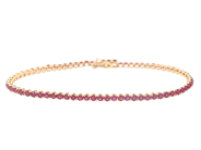 Jewellery - TENNIS BRACELET, 18K gold - View 1